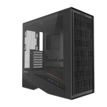Корпус Powercase Intro, TG, Type-C, W/O Fans, чёрный, ATX (CJ235IB-F0)
