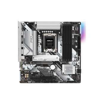 Материнская плата ASROCK B760M PRO RS WIFI, LGA1700, B760, 4*DDR5, 4*SATA, 3*M.2, 3*USB 3.2, 2*USB 2.0, Type-C, 2*PCIx16, 1xM.2 (Key E), HDMI+DP, mATX
