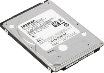 Жесткий диск Toshiba SATA 1Тб 2.5" 6.0 Гбit/s 5400 rpm 8Mb OFFICIAL RECERTIFIED 1 year warranty (replacement WD10SPZX, ST1000LM048, ST1000LM035)
