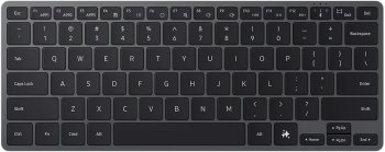 Клавиатура Samsung Smart Keyboard черный slim Multimedia (EJ-B7800UBRGRU)