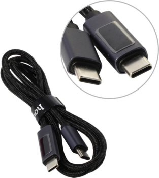 Кабель Hoco X112 Black <645577> USB-C--> USB-C 1м