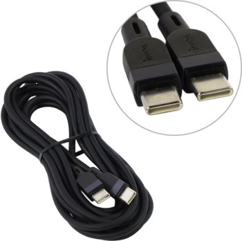 Кабель Hoco X109 Black <636377> USB-C--> USB-C 3м