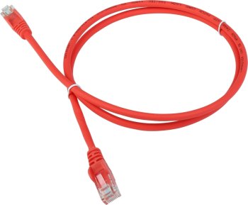 Кабель UTP Lanmaster LAN-PC45/U5E-1.5-OR UTP RJ-45 вил.-вилка RJ-45 кат.5E 1.5м оранжевый LSZH