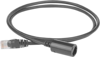 Кабель UTP Lanmaster LAN-PCEXT/U5E-3.0-GY UTP RJ-45 мод.-вилка RJ-45 кат.5E 3м серый LSZH