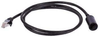 Кабель UTP Lanmaster LAN-PCEXT/U5E-5.0-BK UTP RJ-45 мод.-вилка RJ-45 кат.5E 5м черный LSZH