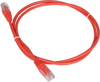 Кабель UTP Lanmaster TWT-45-45-1.5-OR UTP RJ-45 вил.-вилка RJ-45 кат.5E 1.5м оранжевый LSZH