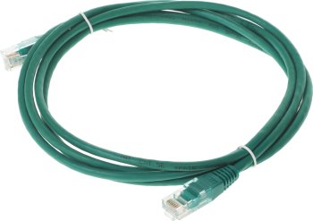 Кабель UTP Lanmaster UTP TWT-45-45-2.0-GN UTP RJ-45 вил.-вилка RJ-45 кат.5E 2м зеленый ПВХ