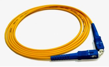 Кабель волоконно-оптический Lanmaster LAN-SC-SC/SU-1.0 1x9/125 OS1/OS2 SC-SC 1м LSZH оранжевый