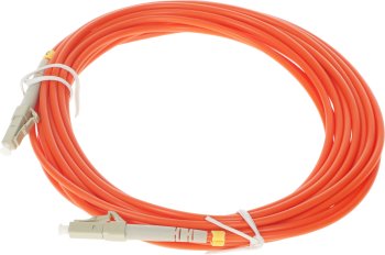 Кабель волоконно-оптический Lanmaster TWT-LC-LC/OM2-5.0 1x50/125 OM2 LC-LC 5м ПВХ желтый