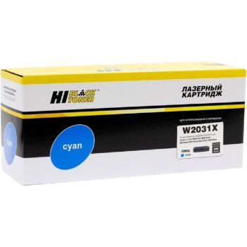 Картридж Hi-Black (HB-W2031X) для HP Color LaserJet Pro M454dn/M479dw, №415X, C, 6K с чипом