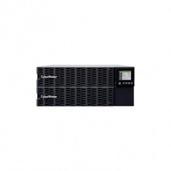 Источник бесперебойного питания CyberPower OL8KERTHD Online 8000VA/8000W USB/RS-232/Dry/EPO/SNMPslot/BM/ENV/RJ11/45/ВБМ (6 IEC С13, 1 IEC C19, ter