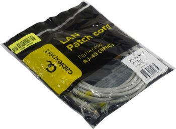 Кабель UTP Cablexpert <PP12-3M> Patch Cord UTP кат.5e, 3м, серый