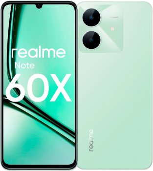 Смартфон Realme Note 60х RMX3938 4/128Gb зеленый