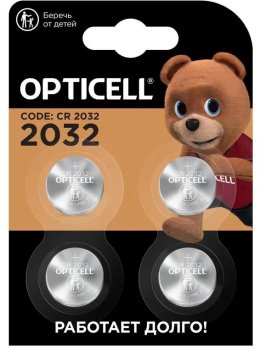 Батарейка Opticell Specialty 2032 CR2032 (4шт) блистер
