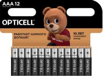 Батарейка Opticell Basic LR03 AAA (12шт) блистер