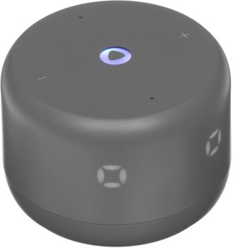 Колонка с голосовым помощником Yandex Станция Лайт 2 Алиса графитовый 6W 1.0 BT/Wi-Fi 10м (YNDX-00026GRY)