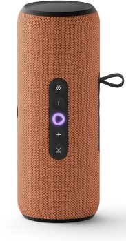 Колонка с голосовым помощником Yandex Стрит Алиса оранжевый 30W 2.0 BT/Wi-Fi 10м 3300mAh (YNDX-00030ORG)