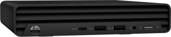 Мини компьютер HP 260 G9 Mini i5 1335U (1.3) 16Gb SSD512Gb Iris Xe FreeDOS GbitEth WiFi BT 65W kb мышь клавиатура черный (CA1B7ET)