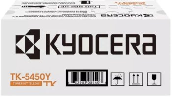 Картридж Kyocera TK-5450Y 1T0C0DANL0 желтый (3200стр.) для ECOSYS PA2600cx, ECOSYS PA2600cwx, ECOSYS MA2600cfx, ECOSYS MA2600
