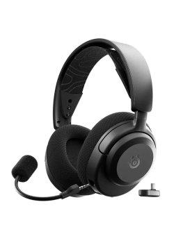 Наушники с микрофоном SteelSeries Arctis Nova 3XW Black USB Type-C + 3.5 мм Игровые беспроводные наушники, , черные