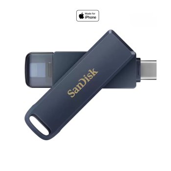 Накопитель USB SanDisk 256 ГБ Phone Drive для iPhone Type C + Lightning