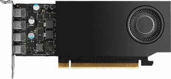 Видеокарта PNY PCI-E 4.0 A400 NVIDIA A400 4096 Мб 64bit GDDR6 727 mDPx4 Bulk low profile