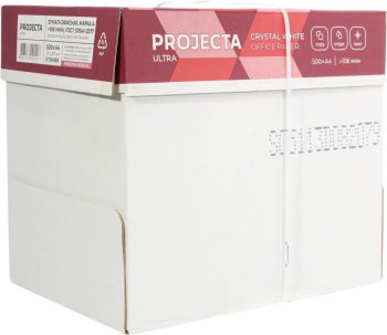 Бумага упаковка 5 шт PROJECTA ULTRA A4 (500 листов, 80 г/м2)