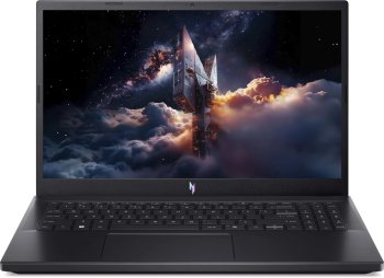 Ноутбук Acer Nitro V 15 ANV15-52-57D8 Core 5 210H 16Gb SSD512Gb NVIDIA GeForce RTX4050 6Gb 15.6" IPS FHD (1920x1080) без ОС black WiFi BT Cam (NH.QV2C