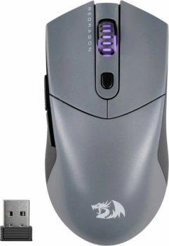 Мышь беспроводная /проводная REDRAGON St4r Pro черный, 26000 dpi, радиоканал, Bluetooth, USB, кнопки - 6