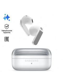 Наушники с микрофоном TWS-наушники Samsung Galaxy Buds 4 Ростест (EAC), белый