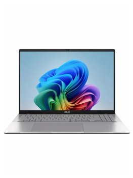 Ноутбук Asus Vivobook S16 16", AMD Ryzen 7 260, RAM 16 ГБ, SSD 512 ГБ, AMD Radeon Graphics, Без системы, (90NB16F2-M00EF0), серебристый, Русская раскл