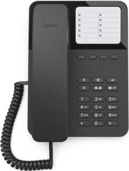 Стационарный телефон Gigaset DESK400 черный