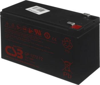 Аккумулятор для ИБП CSB GP1272 F2 (12V28W) 12В 7.2Ач
