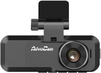 Автомобильный видеорегистратор AdvoCam 4K Duo III черный 8Mpix 2160x3840 2160p 139гр. ГЛОНАСС/GPS iCatch V35AX