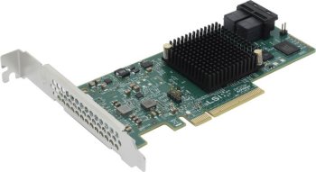 Контроллер [NEW] Broadcom SAS 9300-8i <LSI00344/25573> PCI-Ex8, 8-port SAS/SATA 12Gb/s