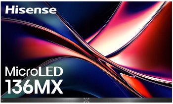 Телевизор-LCD QLED Hisense 136" 136MX черный 4K Ultra HD 120Hz DVB-T DVB-T2 DVB-C DVB-S DVB-S2 USB WiFi Smart TV