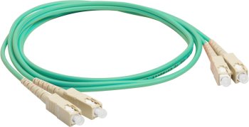 Кабель волоконно-оптический Lanmaster LAN-2SC-2SC/OM3-5.0 2x50/125 OM3 SC дуплекс-SC дуплекс 5м LSZH