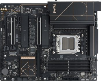 Материнская плата Asus PROART B850-CREATOR WIFI NEO Socket AM5 AMD B850 4xDDR5 ATX AC`97 8ch(7.1) 2x5Gg RAID+HDMI+DP