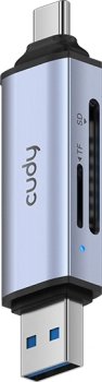 USB-разветвитель 3.2 Cudy UH200 2порт. серебристый