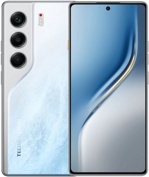 Смартфон Tecno Camon 40 128Gb 8Gb белый моноблок 3G 4G 2Sim 6.78" 1080x2436 Android 15 50Mpix 802.11 a/b/g/n/ac NFC GPS GSM900/1800 GSM1900 Protect FM