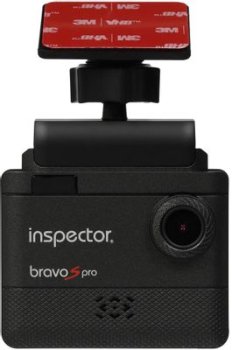 Гибридное устройство (видеорегистратор + радар-детектор) Inspector BRAVO S PRO черный 2Mpix 1080x1920 1080p 140гр. GPS iCatch SPCA6350M