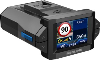 Гибридное устройство (видеорегистратор + радар-детектор) Neoline X-Cop citysmart черный 1080p 135гр. GPS