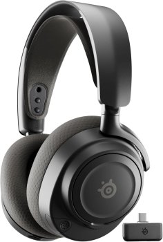 Наушники с микрофоном Steelseries Arctis Nova 7 Gen 2 черный мониторные BT оголовье (61730)