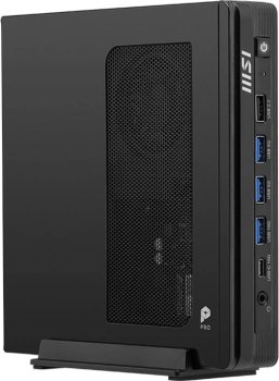 Мини компьютер MSI Pro DP10 A14MG-010XRU i5 14400 (2.5) 16Gb SSD512Gb UHDG 730 без ОС 2x2.5GbitEth WiFi BT 120W черный (9S6-B21011-010)