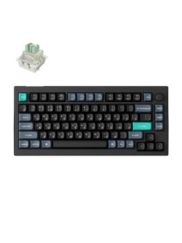 Клавиатура Keychron V1 HE Ultra-Fast Lime magnetic Беспроводная магнитно-механическая игровая, русская раскладка, черная, темно-серая, зеленая