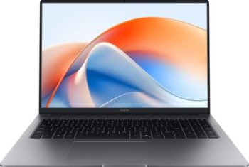 Ноутбук Honor MagicBook X16 BRG-565 Core 5 220H 16Gb SSD512Gb Intel Graphics 16" IPS FHD+ (1920x1200) Windows 11 Home grey WiFi BT Cam (5301ALVX)