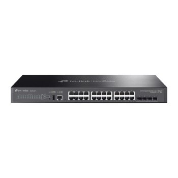Коммутатор TP-Link SG5428X Omada 24-портовый гигабитный стекируемый управляемый уровня L3 с 4 SFP+ слотами 10G