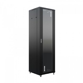 Шкаф NTSS напольный универсальный серверный NTSS R 32U 600х600мм, 4 профиля 19, двери стекло и сплошная металл, боковые стенки съемные, регулируемые о