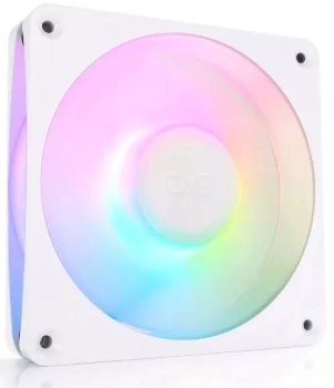 Вентилятор Alphacool Apex Stealth Metal Aurora fan 2600rpm White 120mm ARGB, 4-pin PWM, 36.4 дБ, 59.79 CFM, 380-2600 об/мин, (13776)