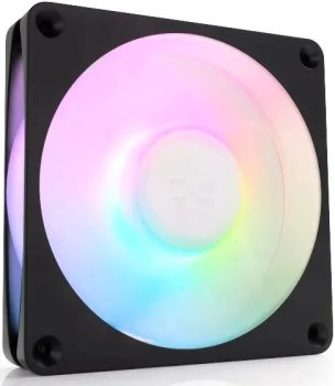 Вентилятор Alphacool Apex Stealth Metal Aurora fan 2600rpm Matte Black 120mm ARGB, 4-pin PWM, 36.4 дБ, 59.79 CFM, 380-2600 об/мин, (13777)